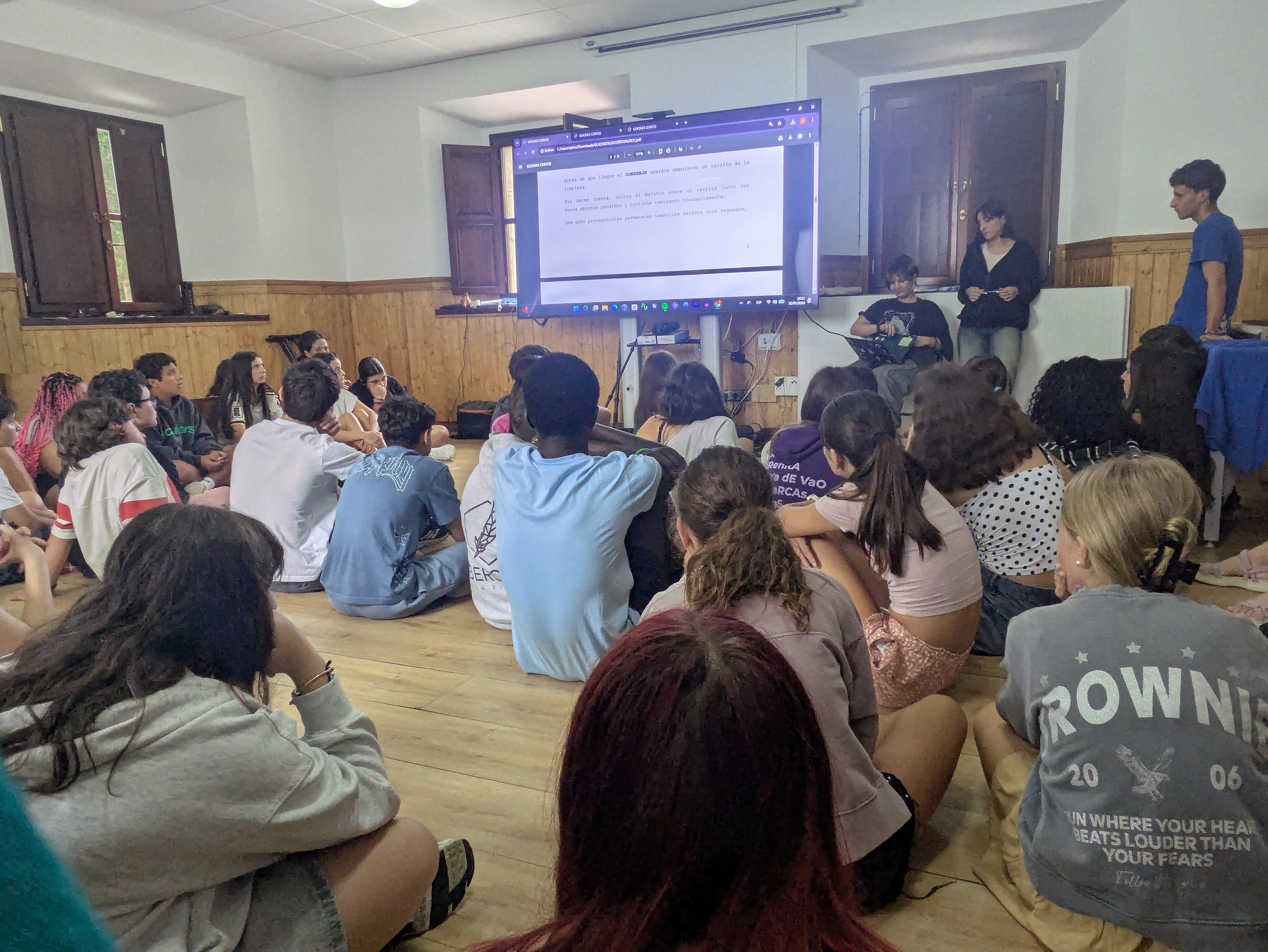 taller de cine