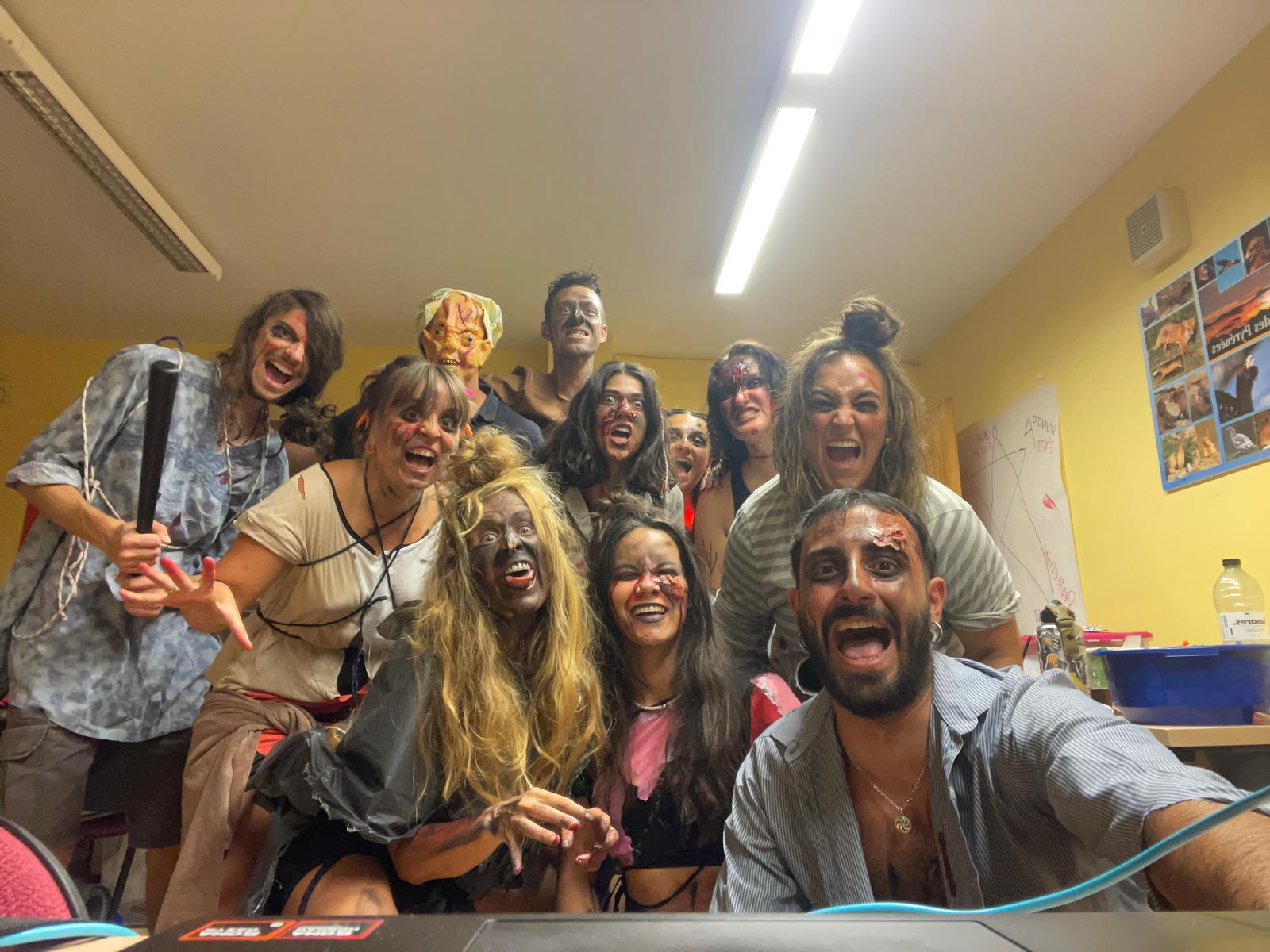 Caracterización para la velada del terror